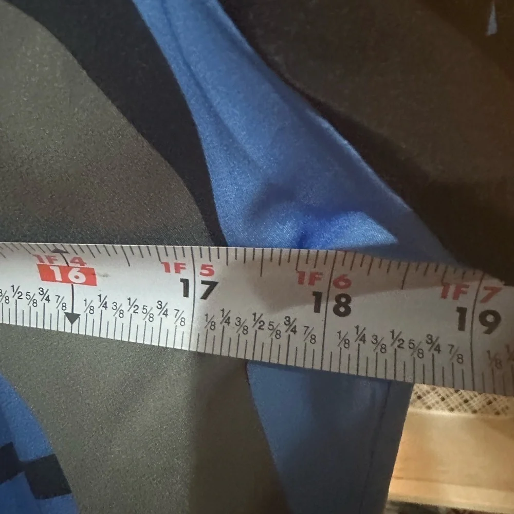 Blue and Black Motocross Graphic Shirt